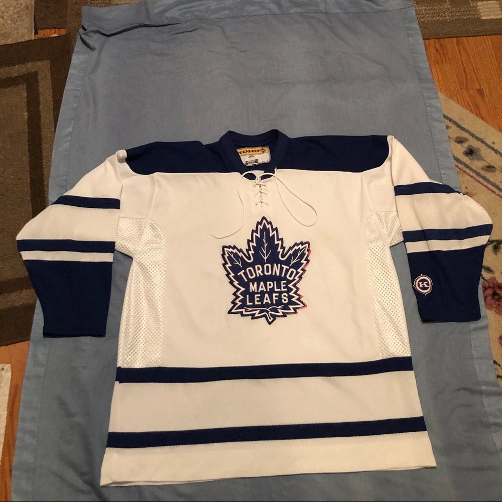 Vintage NHL Toronto Maple Leafs hockey jersey wow